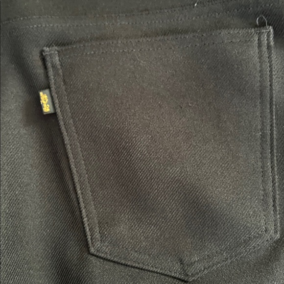 Vintage Levi's Sta-Prest Dacron Polyester Black Pants Men’s Size 38 x 29 - Picture 7 of 7